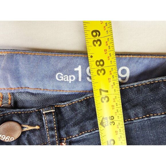 Gap 1969 26X30 Size 28/6A Women Curvy Bootcut Low Rise Blue Denim 5 Pocket Jeans - Picture 6 of 12